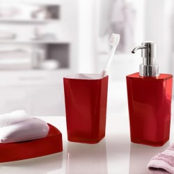 Kleine wolke easy dozownik do mydła czerwony