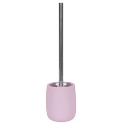 Kleine wolke eclipse szczotka toaletowa ze stojakiem erika różowy kamionka soft touch