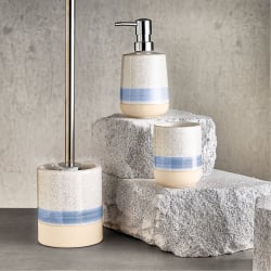 Kleine wolke navagio ceramiczny dozownik do mydła granit niebieski