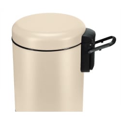 Kleine wolke one kosz łazienkowy 3l, metal kolor kremowy mat