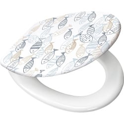 Kleine wolke sardinas deska sedesowa multicolor 37x 45 cm duroplast wolnoopadająca Kleine wolke sardinas deska sedesowa multicolor 37x 45 cm duroplast wolnoopadająca