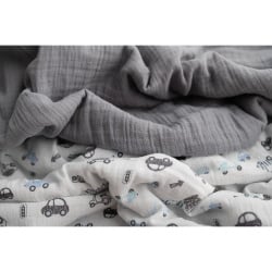 Kocyk MUSLIN DESIGN w pudełku 75x100