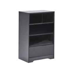 Komoda 5 szuflad ALBERTA Czarny