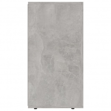 Komoda, szarość betonu, 120x36x69 cm, płyta wiórowa