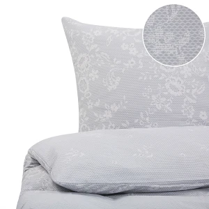 Komplet pościeli morningside 200 x 220 cm bawełna satynowa szary