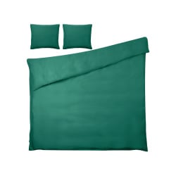 Komplet pościeli PARKROSE Bawełna satynowa 220 x 240 cm Zielony Komplet pościeli PARKROSE Bawełna satynowa 220 x 240 cm Zielony