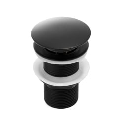 Korek klik-klak do umywalki czarny