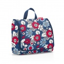 Kosmetyczka toiletbag xl florist indigo