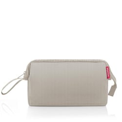Kosmetyczka TRAVELCOSMETIC, herringbone sand Kosmetyczka TRAVELCOSMETIC, herringbone sand