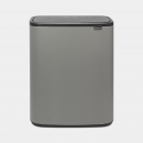 Kosz Bo Touch Bin 1 komora 60 l, mineralny betonowy szary - Brabantia