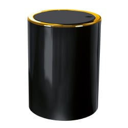 Kosz kosmetyczny Golden Clap 5L Black