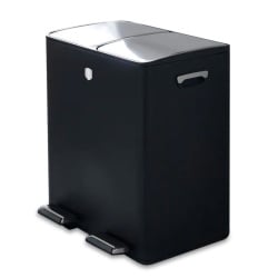 Kosz na śmieci dwukomorowy 2 x 30l BerlingerHaus BH-8883 Black Rose
