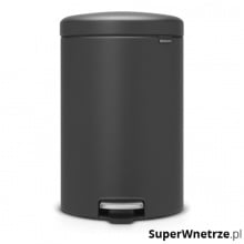 Kosz na śmieci pedałowy NewIcon Brabantia 20l ciemnoszary