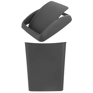 Kosz na śmieci plastikowy szary 20 l Kosz na śmieci plastikowy szary 20 l