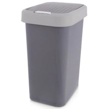 Kosz na śmieci plastikowy szary 25 l