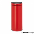 Kosz na śmieci Touch Bin New 30l Brabantia czerwony