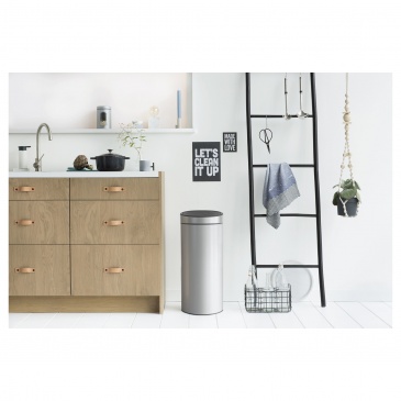 Kosz na śmieci Touch Bin New 30l Brabantia stal matowa