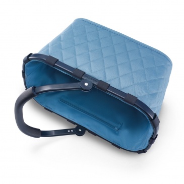 Koszyk carrybag frame rhombus blue