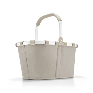 Koszyk carrybag, herringbone sand