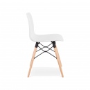 Krzesło barowe Kokoon Design Ginto białe