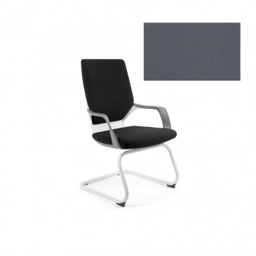 Krzesło biurowe Apollo Skid Unique slategrey