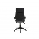 Krzesło biurowe czarno-szare regulowana wysokość Segale