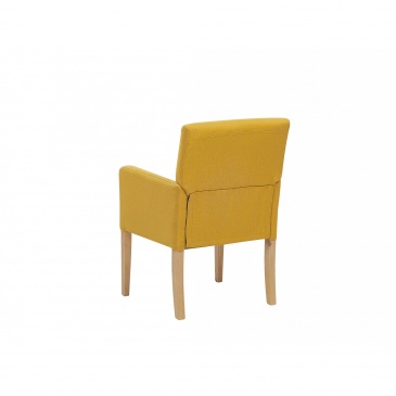 Krzesło do jadalni żółte ROCKEFELLER