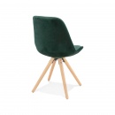 Krzesło Kokoon Design Jones zielone nogi naturalne