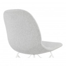 Krzesło Kokoon Design Pika szare nogi białe