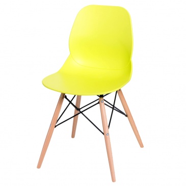 Krzesło D2 Layer DSW limonkowe