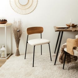 Krzesło loki naturalne/beżowe