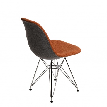 Krzesło P016 DSR Duo D2 pomarańczowo-szare