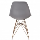 Krzesło P016 PP Gold dark grey