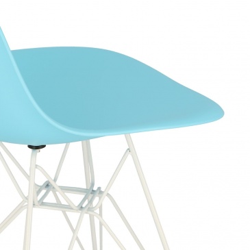 Krzesło P016 PP White ocean blue