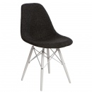 Krzesło P016W Pattern D2 szare-pepitka/białe