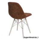 Krzesło P016W Pico D2 brąz/białe