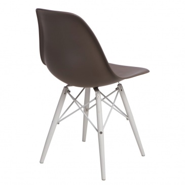 Krzesło P016W PP D2 szare/białe