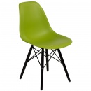 Krzesło P016W PP D2 Zielone