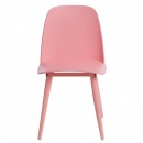 Krzesło Rosse różowe