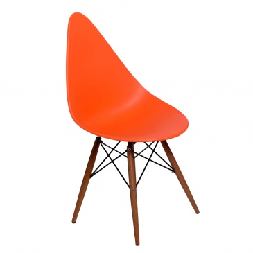 Krzesło D2 Rush DSW pomarańczowe/dark