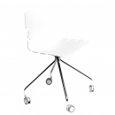 Krzesło D2 Techno Roll białe