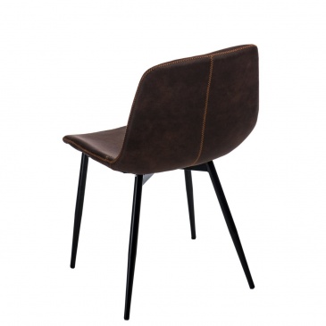 Krzesło Vigo D2 brązowe ciemne