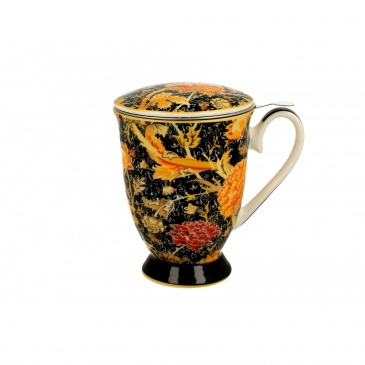 Kubek 325 ml z zaparzaczem CRAY FLORAL William Morris