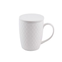 Kubek infuzyjny momenti - biały, 380 ml