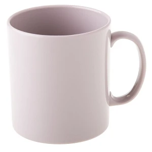 Kubek plastikowy gładki Muggi szary 350ml/DI0073 Kubek plastikowy gładki Muggi szary 350ml/DI0073