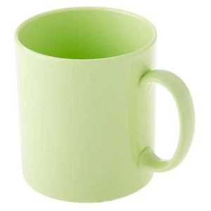 Kubek plastikowy gładki Muggi zielon.350ml/DI0077 Kubek plastikowy gładki Muggi zielon.350ml/DI0077