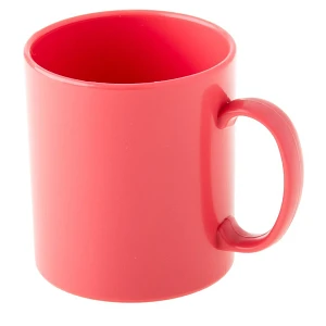 Kubek plastikowy gładki Puggi koral.220ml/DI0082 Kubek plastikowy gładki Puggi koral.220ml/DI0082