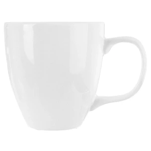 Kubek porcelanowy biały mona 400 ml
