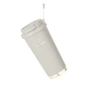Kubek termiczny 0,5L Fashion TV FTV-0131 Matte Cream Gold Collection