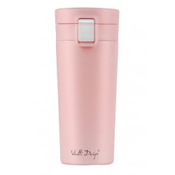Kubek termiczny 400ml FUORI różowy 27688